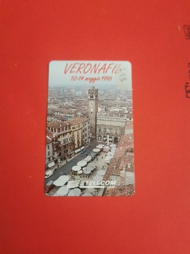 Scheda telefonicha veronafil - scheda,