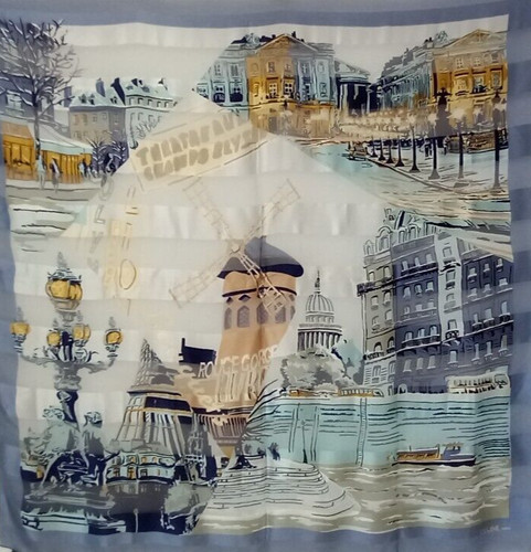 Celine 135cm foulard - celine,
