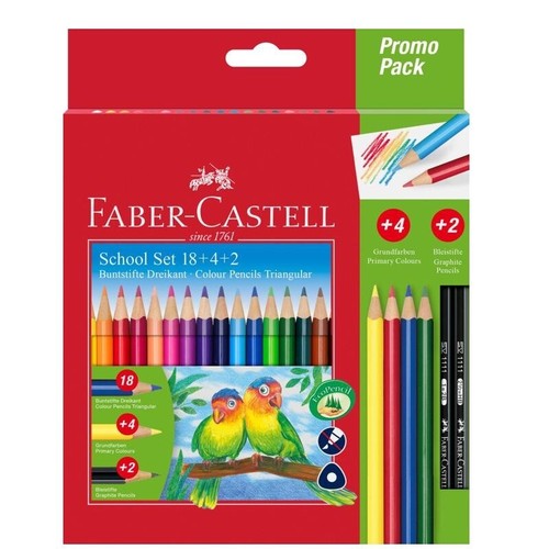 Colori matita triangolari - a,