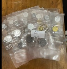 NL* ITALIA LOTTO 20 PEZZI Divisionale 1969 senza 500 Lire in Argento set zecca