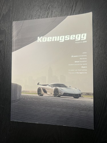 Koenigsegg magazine 2019 25th - koenigsegg,