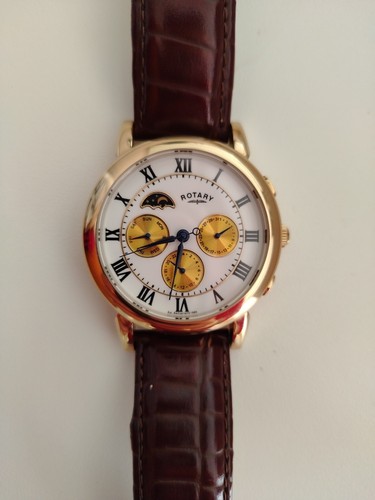 Rotary triple date watch - rotary,