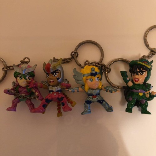 Set portachiavi saint seiya - set,