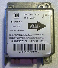 Centralina AIRBAG OPEL VAUXHALL ASTRA MK3 AIRBAG MODULE SRS UNIT 90450273 