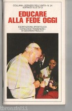 Giovanni paolo educare alla - educare,