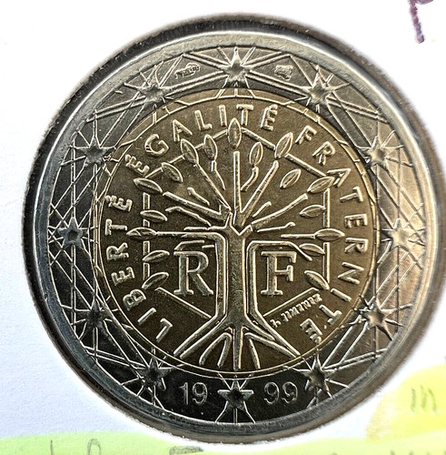 Piece france fautéee - piece, 2€