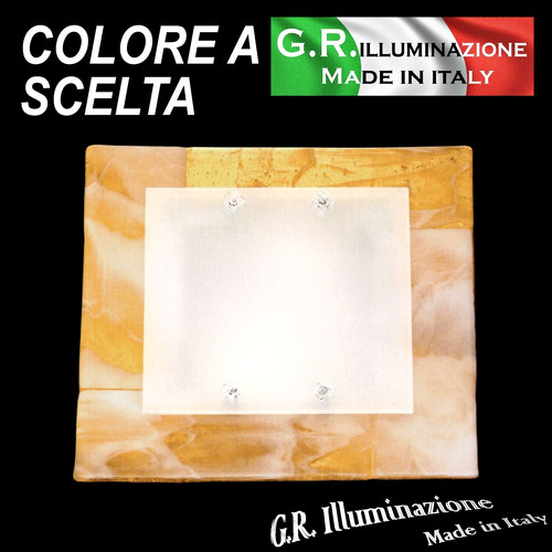 Plafoniera moderna led l - plafoniera,