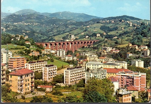 Cartolina pontedecimo - pontedecimo, (ge)