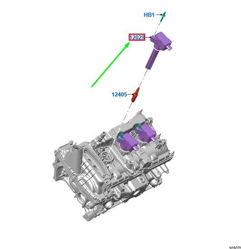 Bobina accensione ford - accensione,