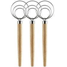  3 Pcs Gadget Da Cucina Sbattitore Manuale Per Uova Piccola Frusta