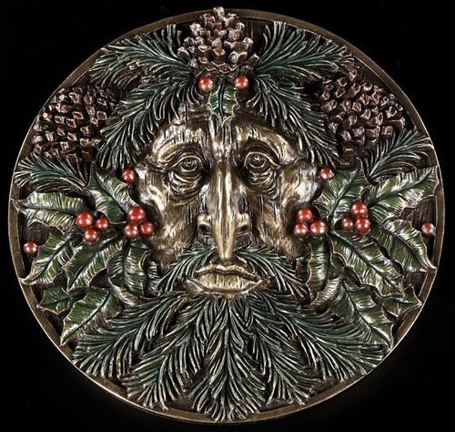 Greenman rilievo parete - da,