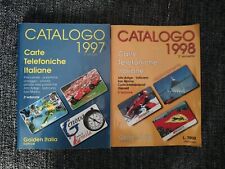 Cataloghi Carte Telefoniche Golden 1997 e 1998