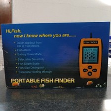 Nuovo Sonar Portatile Fish Finder Wireless Ecoscandaglio Barca Allarme