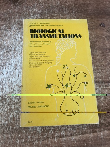 Biological transmutations and - biological, transmutations,