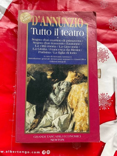 Annunzio tutto teatro vol - d'annunzio,