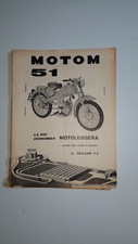PUBBLICITA' MOTOM 51 RITAGLIO RIVISTA CM 22X29 EPOCA