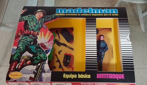 Madelman réplica caja eq - réplica,