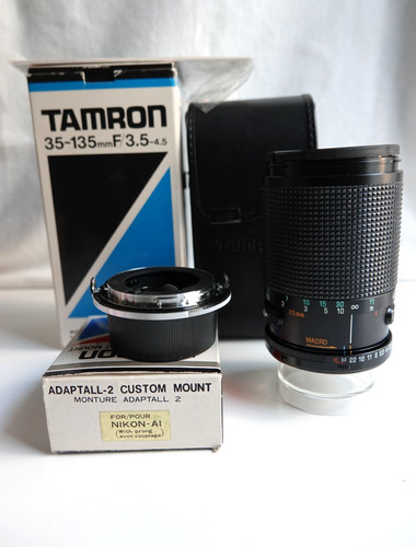 Tamron 135mm 4 - f/3.5-4.5, con