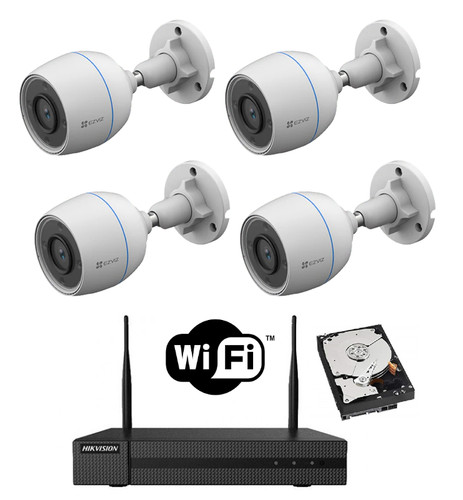 Kit videosorveglianza wifi nvr - videosorveglianza,