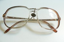 Lozza Zilo Top marrone e trasparente montatura per occhiali vintage 1980s small