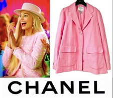 Giacca tweed rosa Chanel