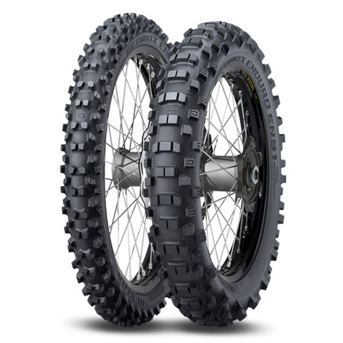Coppia gomme enduro - gomme, dunlop