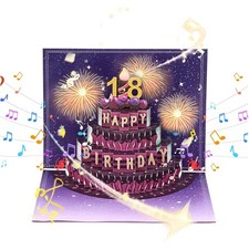 Biglietto di compleanno 3D con