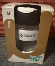 Tazza in vetro riutilizzabile Brew Cork Medium Università del Queensland