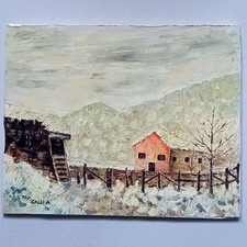 147 QUADRO INVERNO IN VAL DI