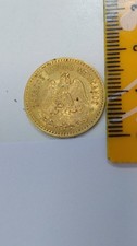 moneta d oro  5 pesos 1920 oro 21 kt