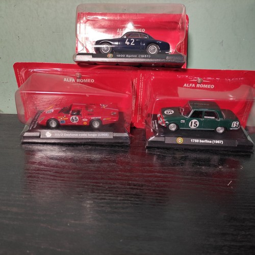 Lotto alfa romeo scala - romeo, 1:43