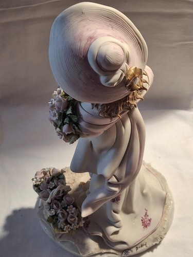 Ceramica capodimonte fanciulla - capodimonte,
