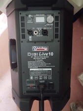 coppia casse amplificate