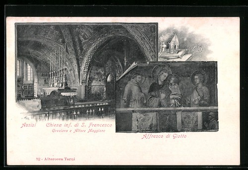 Assisi chiesa inf - chiesa, inf.