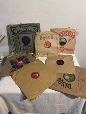 LOT 7 DISQUES POUR GRAMOPHONE