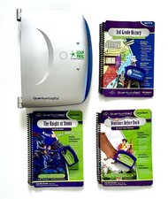 Leapfrog Quantum Leap Pad Learning System con libri e giochi TESTATO
