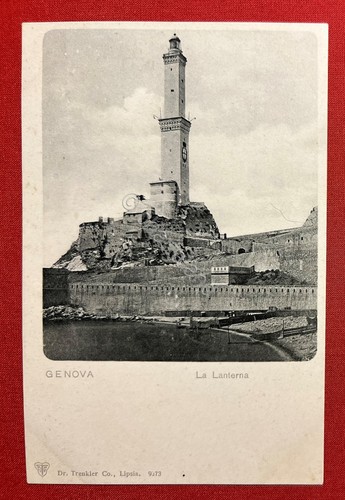 Cartolina genova la - cartolina,