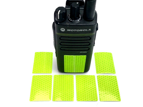 Adesivi verdi riflettenti - 12,