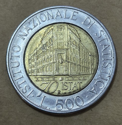 Italy 500 lire coin - italy, 🇮🇹
