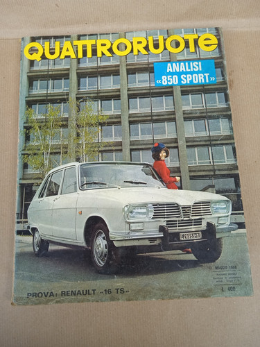 Rivista quattroruote maggio - rivista,