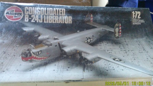 Airfix consolided 24j - airfix, b-24j