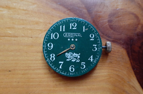 Vecchio meccanismo orologio - , da