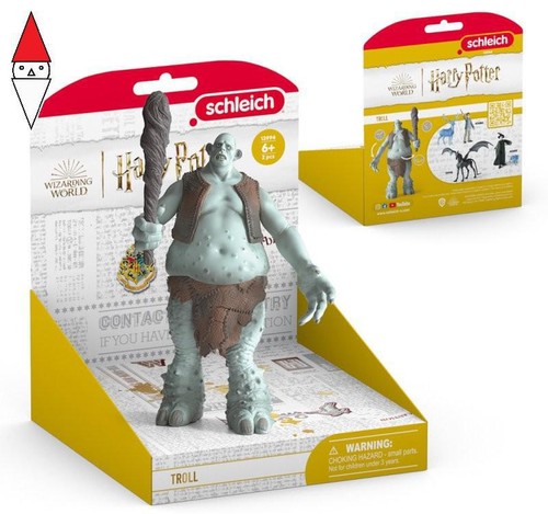 Action figure schleich troll - action,