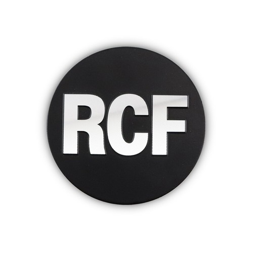 Targhetta logo rcf - pezzo, di
