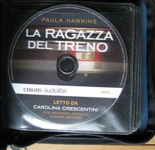 Audiolibro audiobook MP3 LA RAGAZZA DEL TRENO - Paula Hawkins  / usato