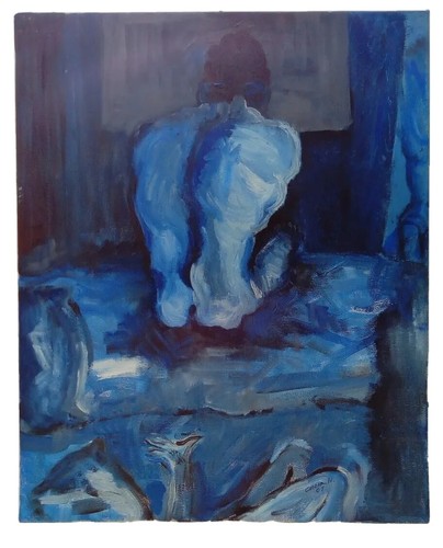 Dipinto olio espressionista - dipinto,