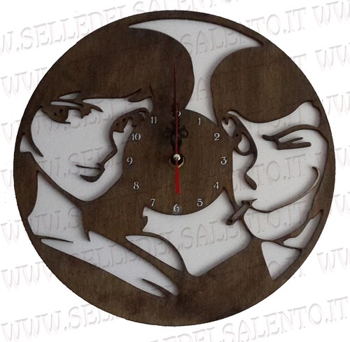 Orologio muro parete lupin - orologio,