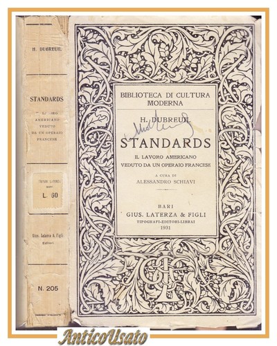 Standards lavoro americano - il,