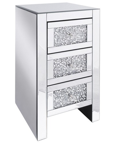Comodino glam camera letto - da,
