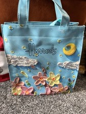 Borsa tote Harrods blu